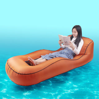 Lazy Inflatable Sofa Portable Sleeping Bag Foldable Air Sofa Sofa